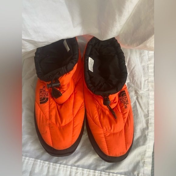 Supreme x TNF The North Face Leaves Nuptse Bootie Orange Box Logo Size 11 main image 16